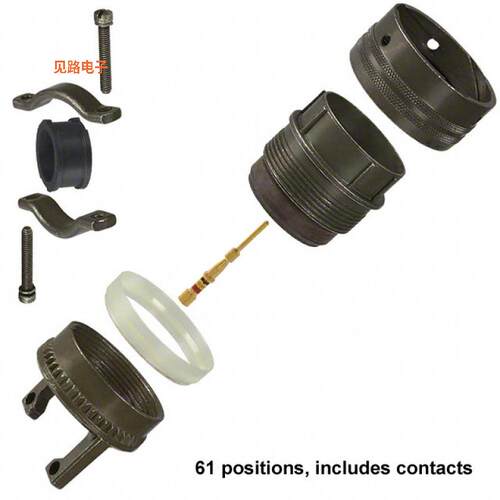 PT06SE-24-61P(SR) -[全新CONN PLUG MALE 61POS GOLD CRIMP]