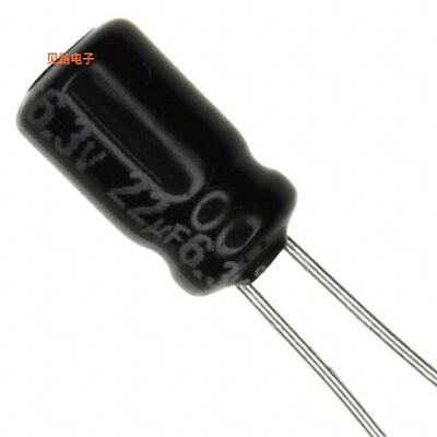 ECE-A0JKA220 -原装[CAP ALUM 22UF 20% 6.3V RADIAL TH22 F