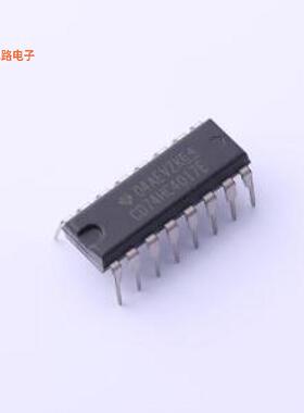 CD74HC4017E -[原装IC DECADE COUNTER 10BIT 16DIPDIP-16
