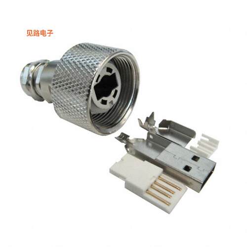 17-200331 -[全新CONN PLUG USB2.0 TYPEA 4POS SLD]