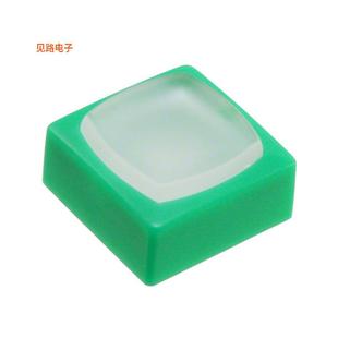 全新CAP GREEN TACTILE WHITE SQUARE AT4076BF