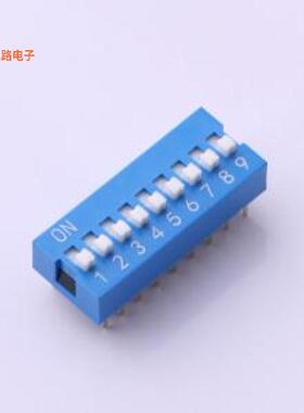 SMQS-09B-TP -[原装拨码插件,P=2.54mm