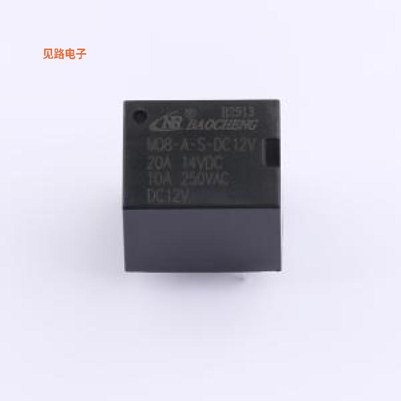MQ8-A-S-DC12V 0.6W 20A -[原装继电器插件