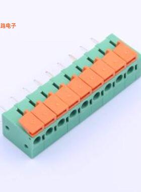 JL142V-50809GA1 -[原装弹簧式接线插件,P=5.08mm