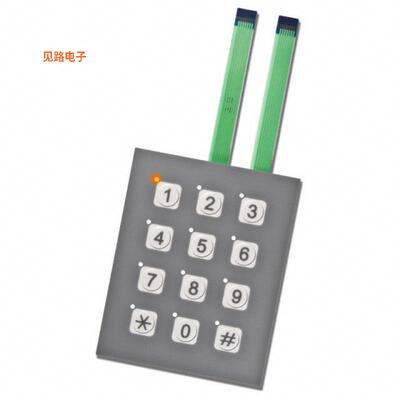 FMBP12BF -[全新SWITCH KEYPAD 12KEY 0.02A 24V]