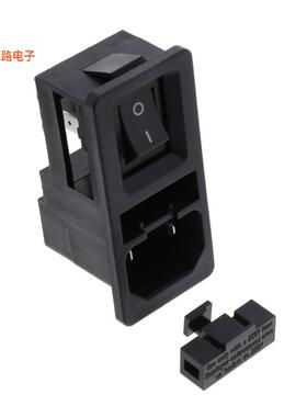 4304.6051 -原装[PWR ENT MOD RCPT IEC320-C18 PNLIEC 320-C18