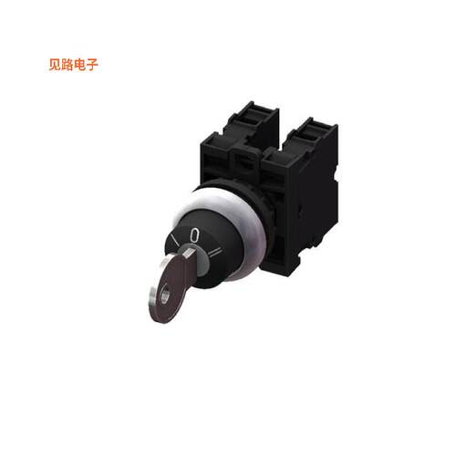 M22K-30SF11-B -[全新SWITCH KEYLOCK 3POS SPST 6A 230V]