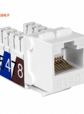 NKJ-6508 -原装[CAT6 SLIMSTYLE 90 DEGREE KEYSTON模块
