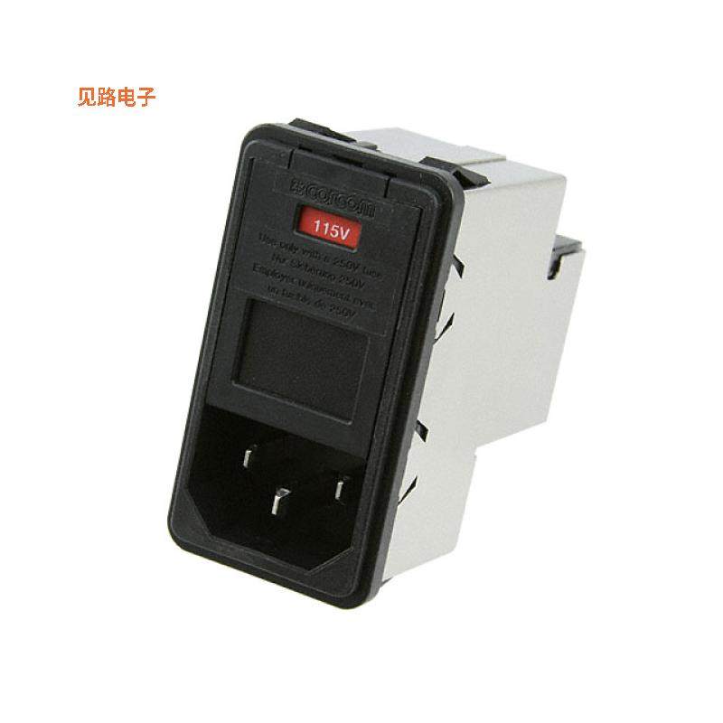 PS00XDS3B -原装[PWR ENT MOD RCPT IEC320-C14 PNLIEC 320-C14