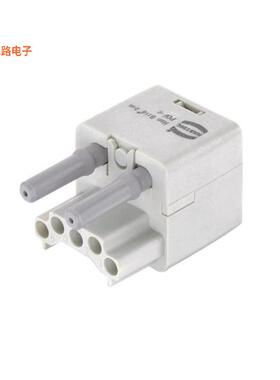 09120042711 -[全新INSERT FEMALE 4POS+2 FIBER CRIMP]