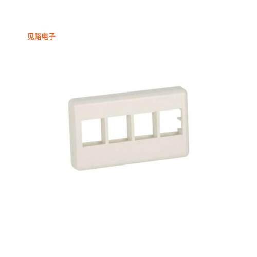 NK4MFEI -[全新FACEPLATE 4PORT IVORY]