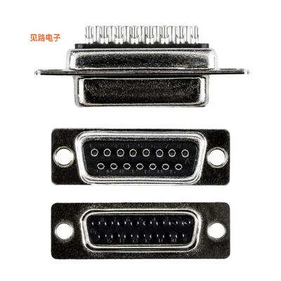 CN-DSUB15PIN0-000 -原装[CONN D-SUB PLUG 15POS SOLDER