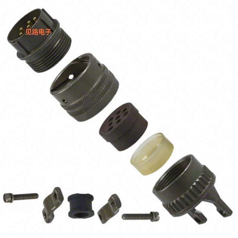 PT06E-16-8P(470) -[全新CONN PLUG MALE 8P GOLD SLDR CUP]