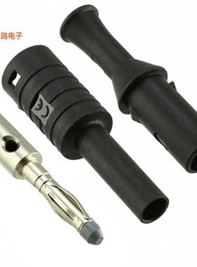 CT2989-0 -原装[CONN BANANA PLUG SLDRLESS BLACK香蕉插头
