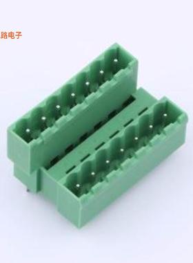 KF2EDGVTC-5.08-2*7P -[绿保插件,P=5.08mm插拔式接线