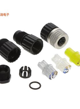 FIC-M8F4 -原装[FIELD WIREABLE CONNECTOR, M8插头，母插口