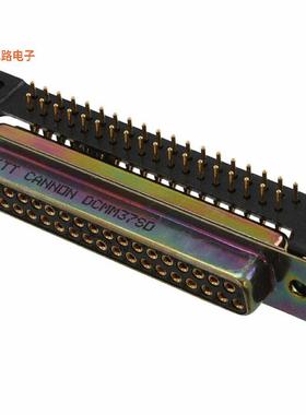 DCMM-37S-D -原装[CONN D-SUB RCPT 37POS R/A SOLDERD-Sub