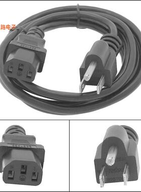 CM-210108BKBSTK -[全新12Ft Computer Power Cord 5-15P t]