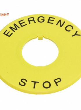 A02-U27Y -[全新EMERG STOP PLATE A02ESI/ESH]