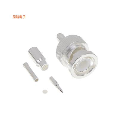 1-1337430-0 -原装[CONN BNC PLUG STR 50 OHM SOLDERBNC