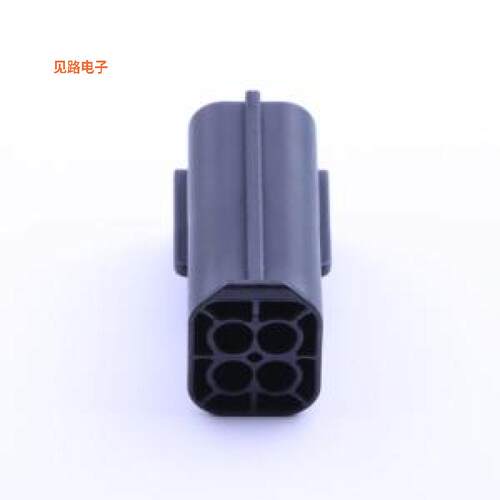174259-2 -[原装CONN RCPT HSG 4POS DBL LOCK BLKP=4.8mm