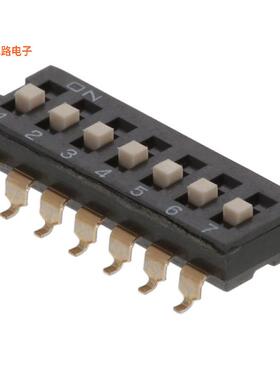 DS04-254-1-07BK-SMT -[全新SWITCH SLIDE DIP SPST 0.025A 24V]