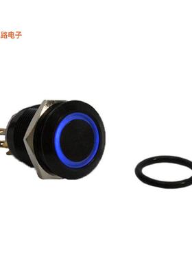 AH1LBBB12 -原装[SWITCH PB DPST-NO/NC 1A 125V前面板安装