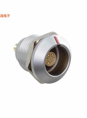 FLKC-06EGFS-GCP-001 -[全新CONN RCPT FMALE 6P GOLD SLDR CUP]