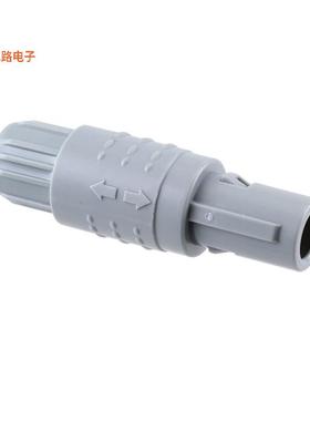 8P1P00617NGL521 -[全新CONN PLUG MALE 6P GOLD SLDR CUP]