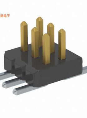 FTM-103-03-F-DV -原装[CONN HEADER SMD 6POS 1MM针座，可切割