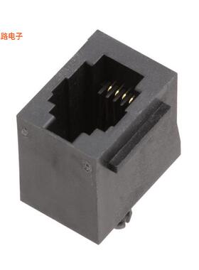 3251-0027-02 -原装[4/4 UNSHIELDED MOD. JACK, V, THT插孔