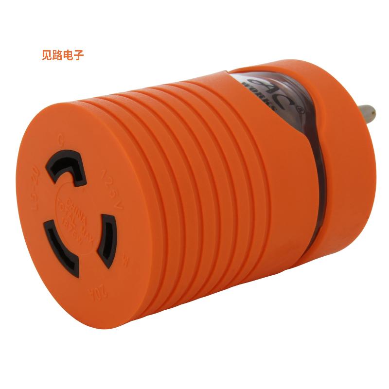 AD515L520 -[全新5-15P to L5-20R Compact Adapter]