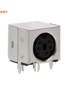 KMDGX-5S-BS -[全新CONN RCPT FMALE MINI DIN 5P SLDR]