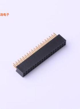 X1321FV-2x19-C43D24 -原装[下针D2.4mm,U型,6T料,Au足1u排母