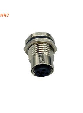 859-T04-203R004 -[全新IP67 FEMALE M12 PANEL MOUNT 4 PO]