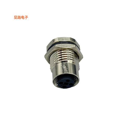 859-T04-203R004 -[全新IP67 FEMALE M12 PANEL MOUNT 4 PO]