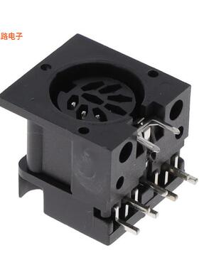 62PC7F -原装[CONN RCPT FMALE DIN 7POS SOLDER插座，母型插口