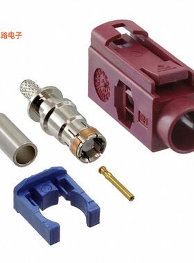 RF55-34L-T-02-50-SH -[全新FAKRA JACK SMB TYPE: STRAIGHT FO]