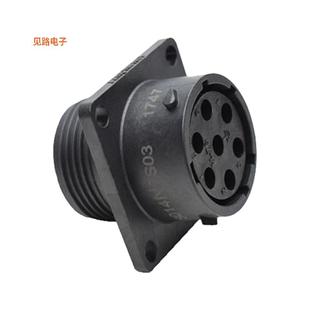 RCPT HSNG FMALE RTS014N7S03 PNL CONN 7POS MT插座外壳 原装