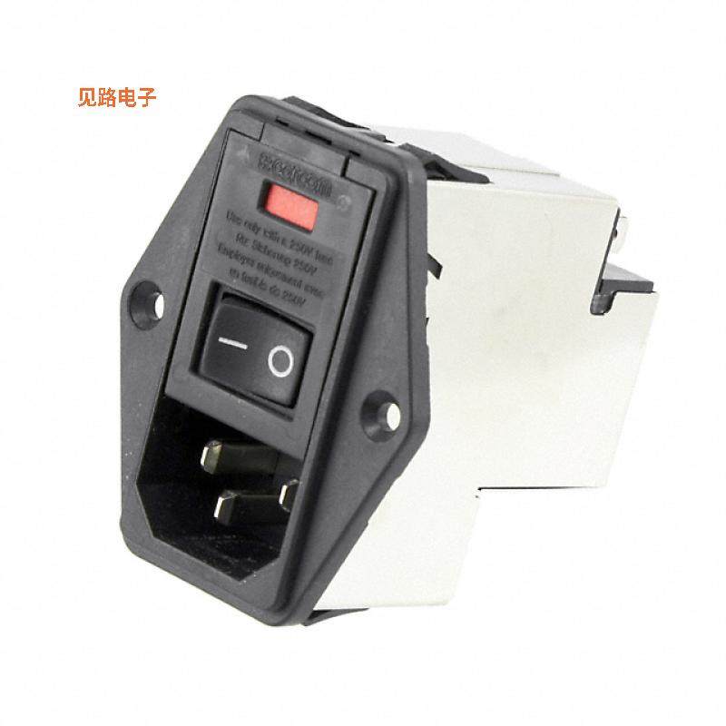 6609103-5 -原装[PWR ENT MOD RCPT IEC320-C14 PNLIEC 320-C14