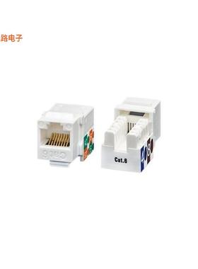 3261-0020-01 -原装[CAT6 UNSH. KEYSTONE JACK, WHITE,模块