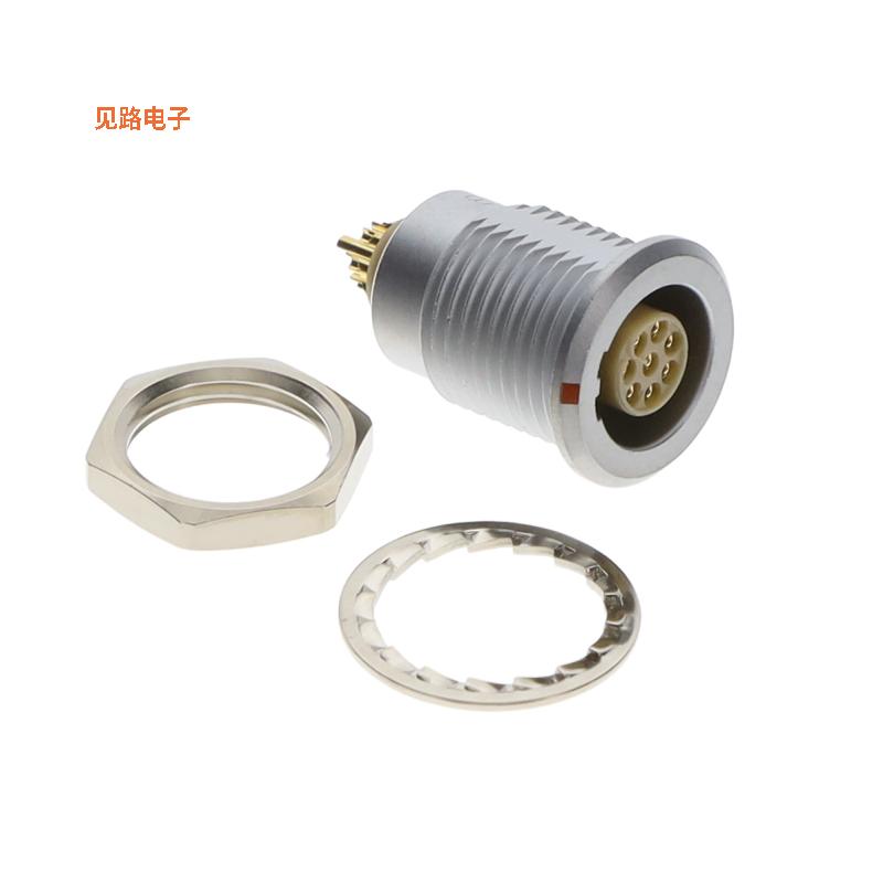 EGA.1B.308.CLL -[全新CONN RCPT FMALE 8P GOLD SLDR CUP]