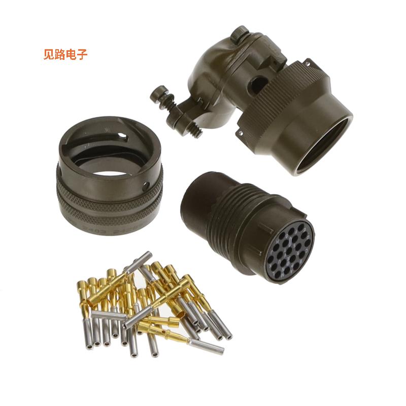 PT08SE-14-19S -[全新CONN PLUG FMALE 19POS GOLD CRIMP]