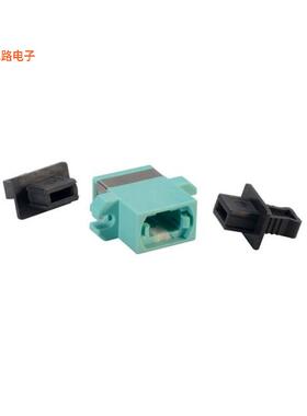 FOA-MPOF -[全新MPO COUPLER W/ FLANGE AQUA]