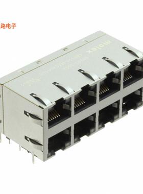 0857271002 -原装[CONN JACK 8PORT PCBRJ45