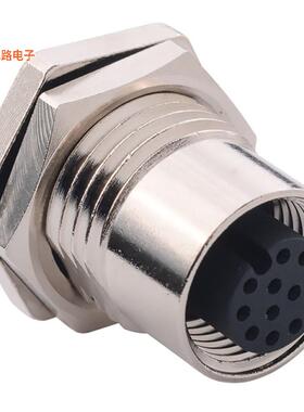 859-012-203R004 -[全新CONN PLUG FMALE 12P SOLDER CUP]