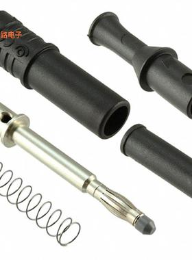 CT3201-0 -原装[CONN BANANA PLUG SLDRLESS BLACK香蕉插头