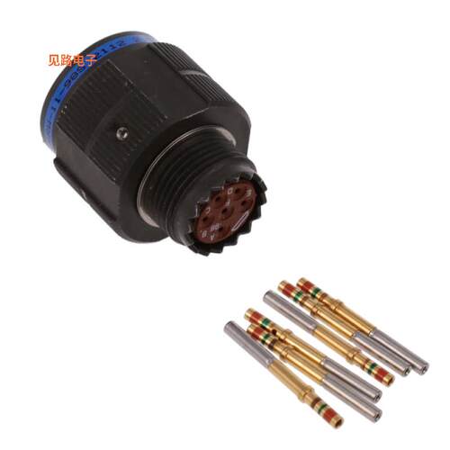 TV06RW-11-98S -[全新CONN PLUG FMALE 6POS GOLD CRIMP]