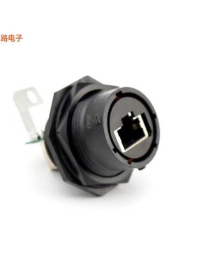 RTS718NRJ03-U1 -[全新8 POSITIONS RJ45 JAM NUT RECEPTA]