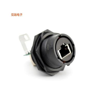 RTS718NRJ03-U1 -[全新8 POSITIONS RJ45 JAM NUT RECEPTA]
